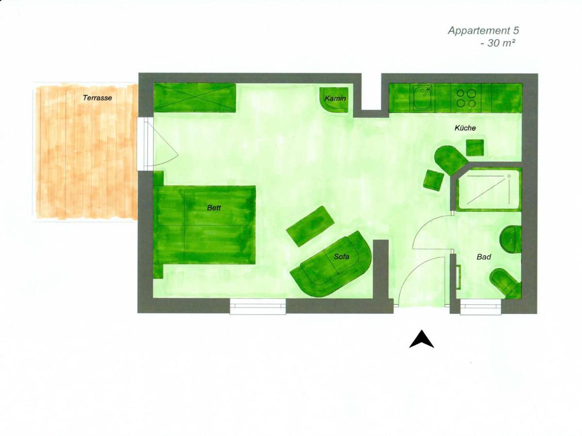 דירות Nonnevitz Haus Bela מראה חיצוני תמונה